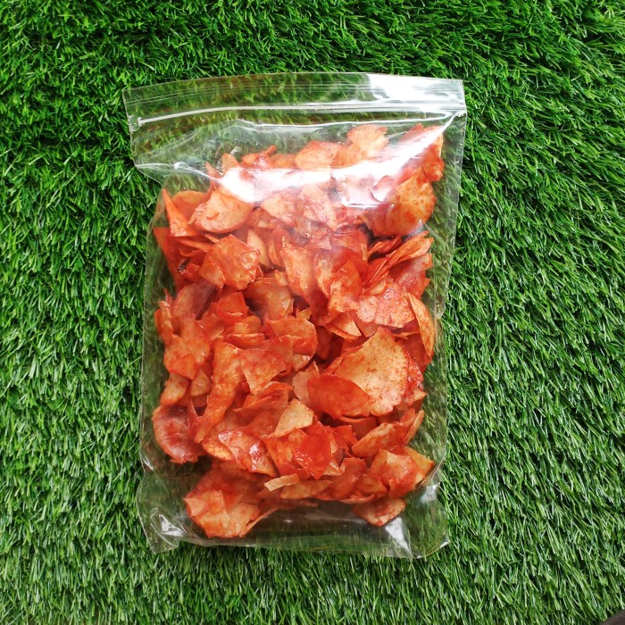 

Keripik Singkong Lengket Pedas Manis Snack 100 GRAM | 250 GRAM - 100 gram