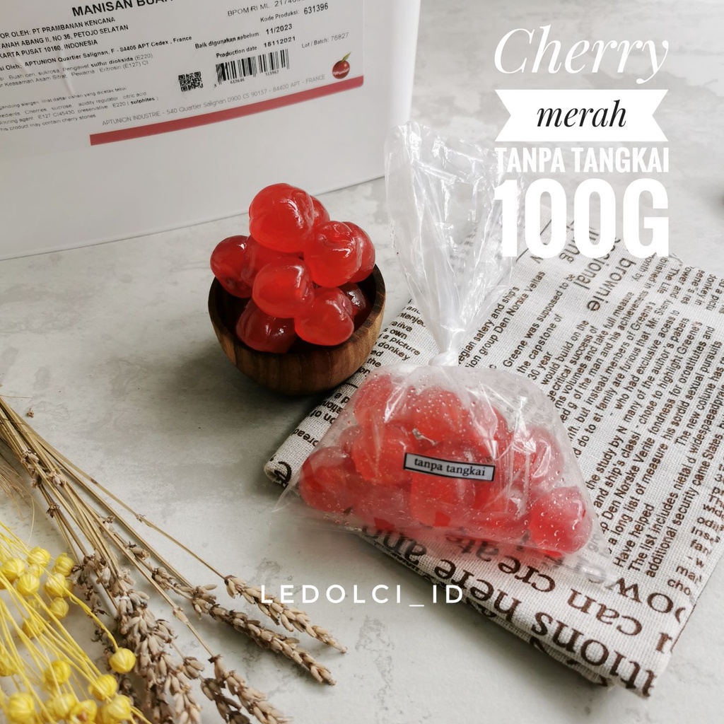 

RED CHERRY CERI MERAH TANPA TANGKAI 100 GRAM (MERAH TANPA TANGKAI)