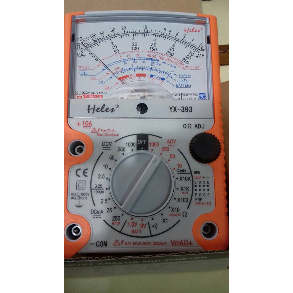 tester heles YX 393 analog heles paling bagus menurut saya