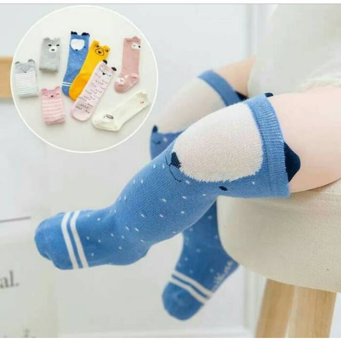 Kaos Kaki Panjang Bayi ala Korea / Kaos Kaki Anti Slip Panjang Bayi Murah Produk 372