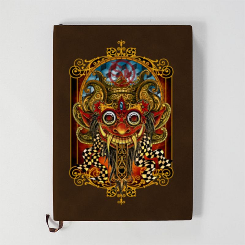 

Notebook Barong Bali Retro Kulit A5 Custom