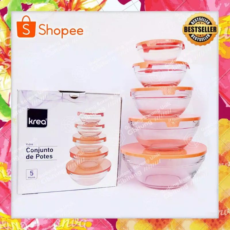 kimglass mangkok set