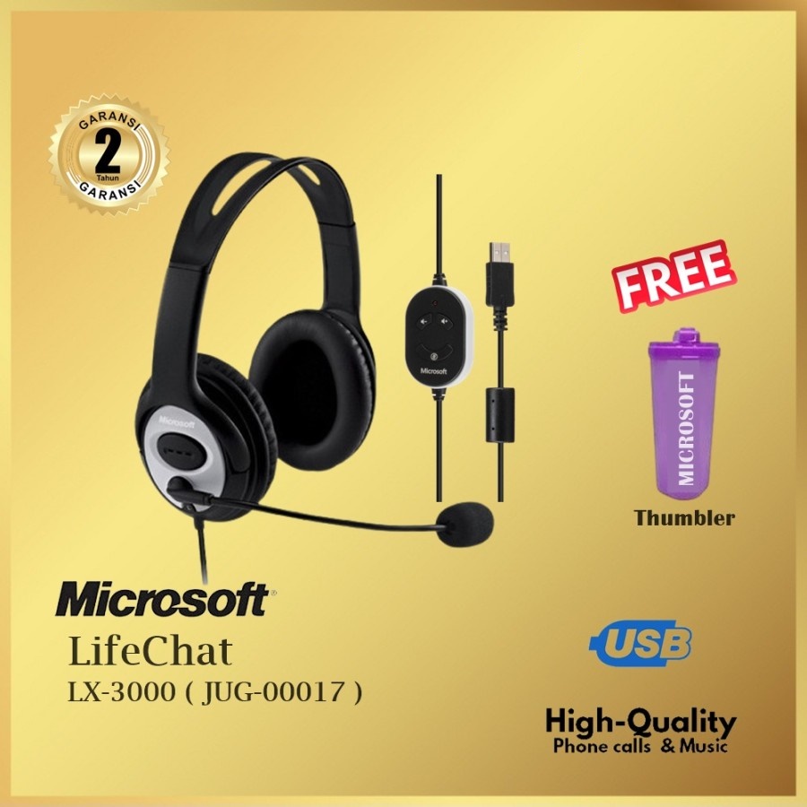 Microsoft Lifechat LX-3000 USB Headset LX3000