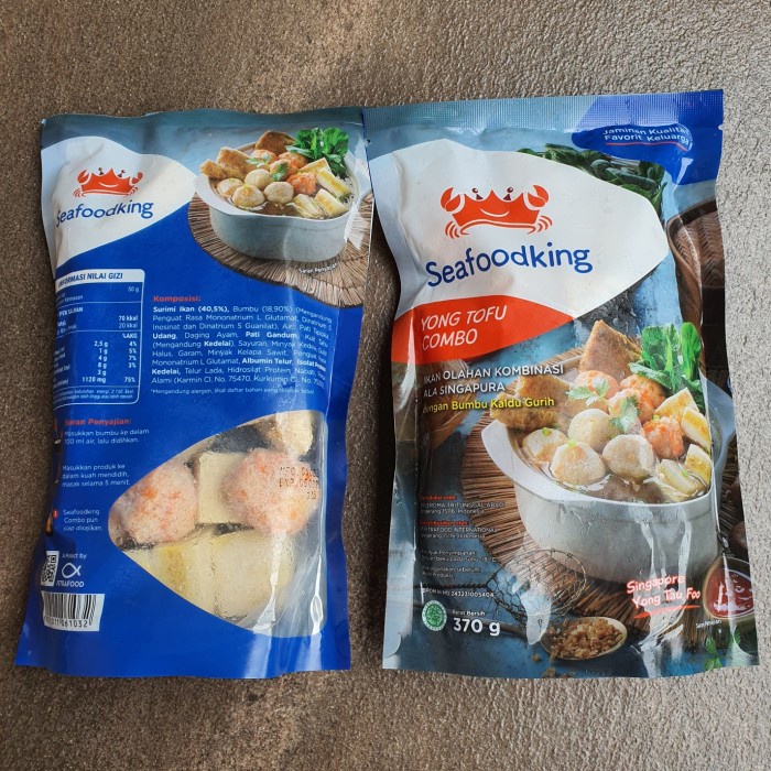 

SEAFOODKING YONG TOFU COMBO ALA SINGAPURA + BUMBU KALDU GURIH 370g