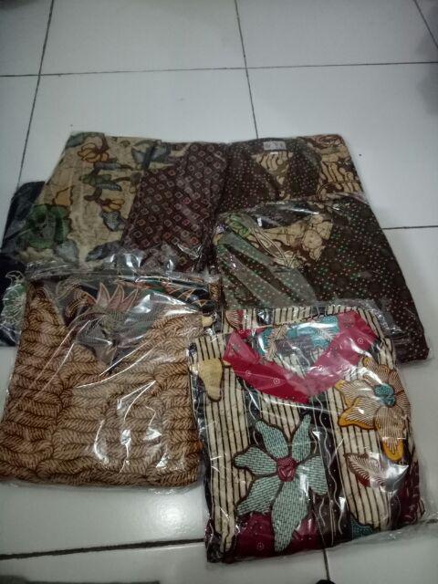 Gamis Batik Pias Parang Kembang Sogan