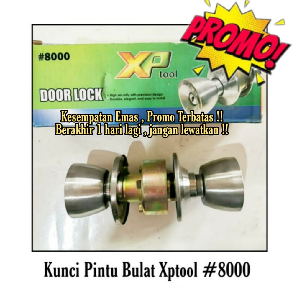 kunci bulat kamar mandi XP tool type 8000