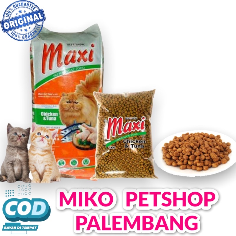 Makanan kucing MAXI catfood 1kg