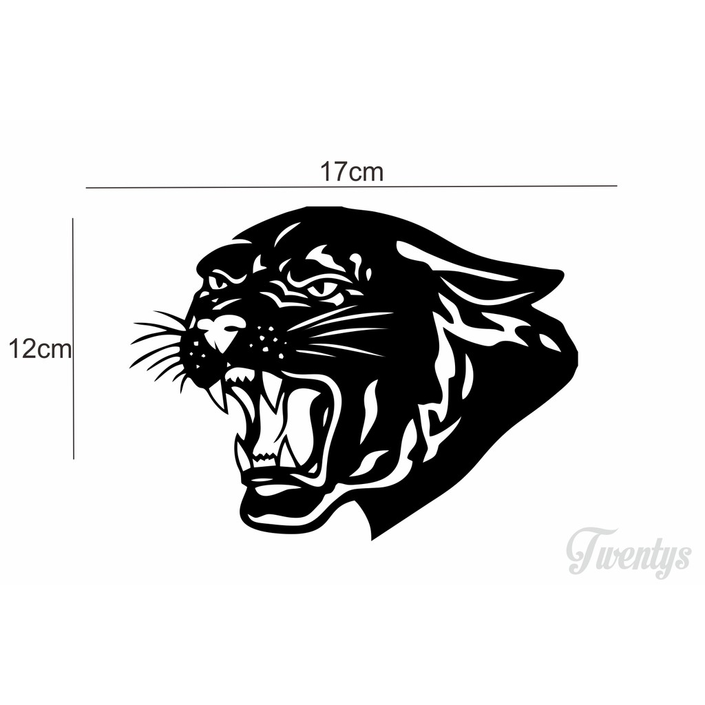 CUTTING STICKER MACAN UNTUK MOTOR MOBIL LAPTOP DLL