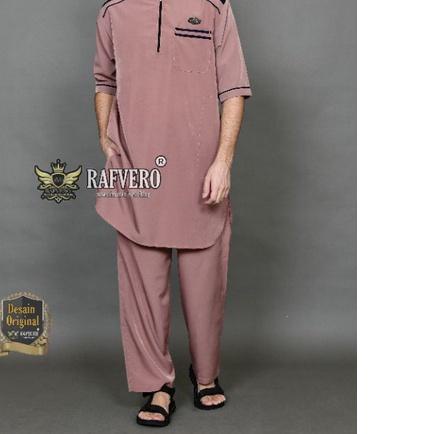 ✭ Setelan Pakistan Athariz ORIGINAL RAFVERO - Setelan Baju Koko Pria ORIGINAL RAFVERO ➭