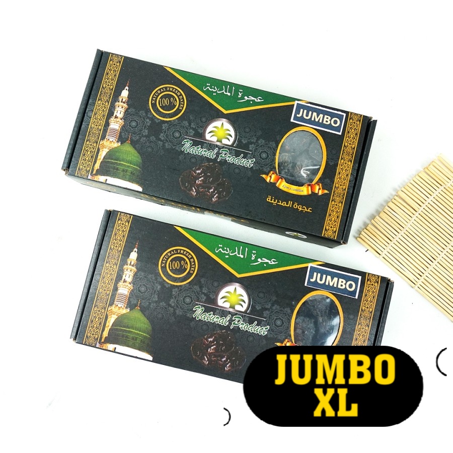 KURMA AJWA MADINAH JUMBO XL HIGH QUALITY ORIGINAL NATURAL PRODUCT