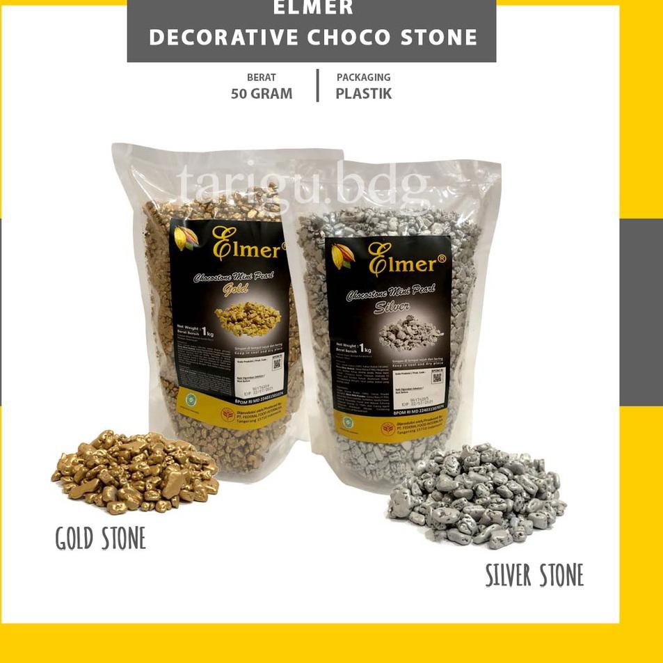 

Terkini B6P CHOCOLATE STONE ELMER 50 GR - TOPPING COKLAT BATU EMAS PERAK - GOLD CHOCOLATE SILVER CHO