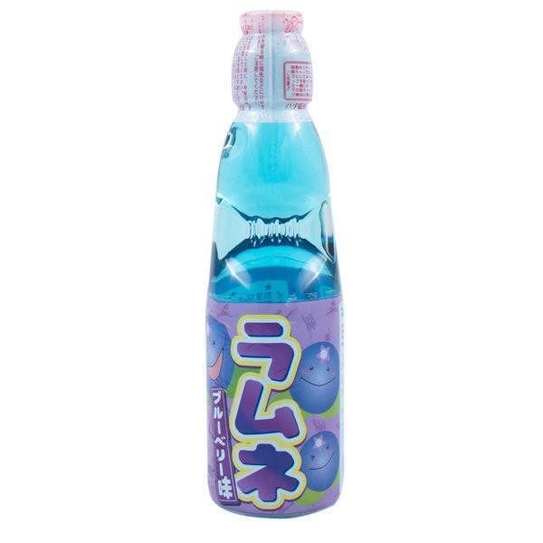 

G02G Soft Drink Hata Ramune Bluebrry 200 Ml Minuman Jepang Ds5Gh