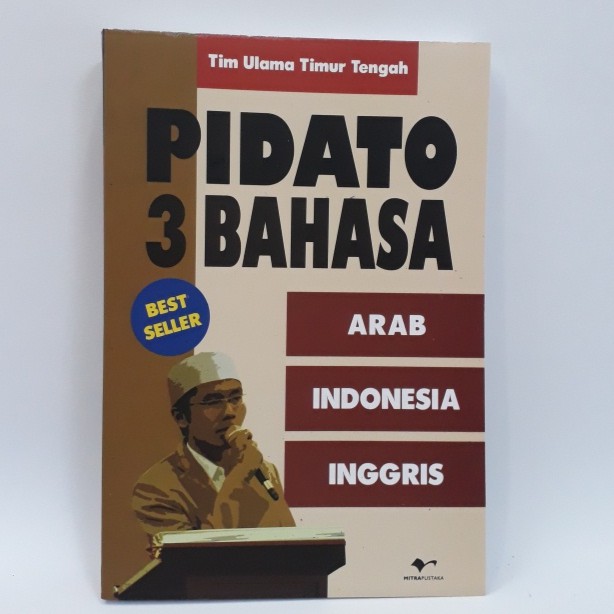 Buku Pidato 3 Bahasa Arab Indonesia Inggris Original Vz Shopee Indonesia