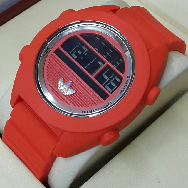 Jam tangan  pria Adidas sport digital rubber