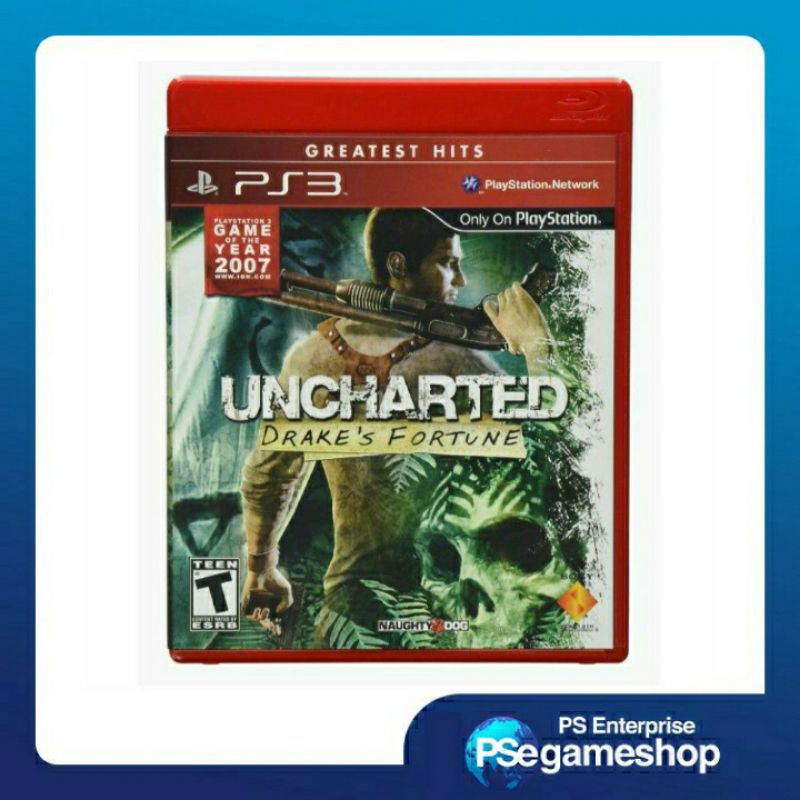 Ps3 Uncharted: Drakes Fortune (greatest Hits) - Eng / preloved