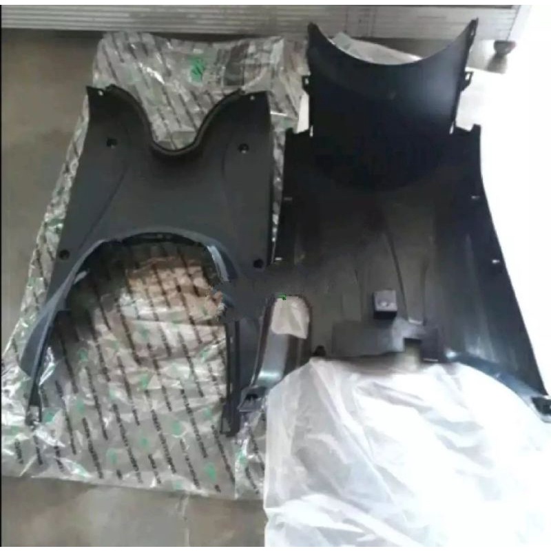cover dek lantai atas bawah honda scoopy lama karbu