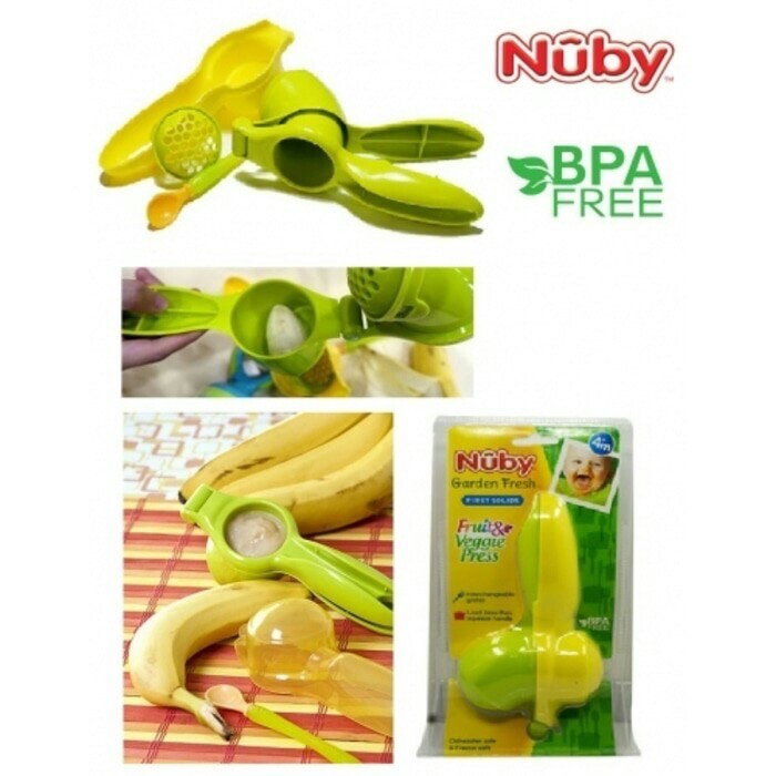 Nuby Garden Fresh Fruit &amp; Veggie Press