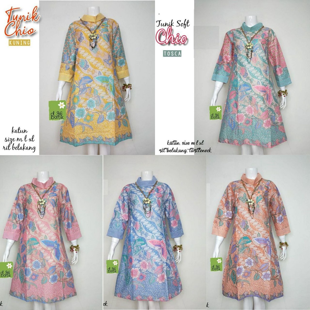 Terlaris SERUT GENES JELITA TUNIC NAVBOR YELBOR WHITBOR CREAMBOR TUNIK BATIK MODERN HRB030 DOLBI DOB