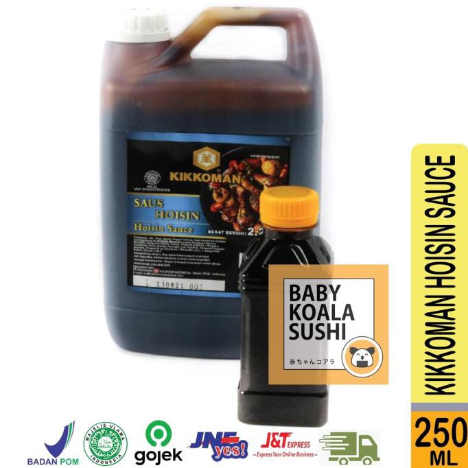 

HOISIN SAUCE HALAL 250ml By Kikkoman | Saus Ala Vietnam | Saos Nam Nam