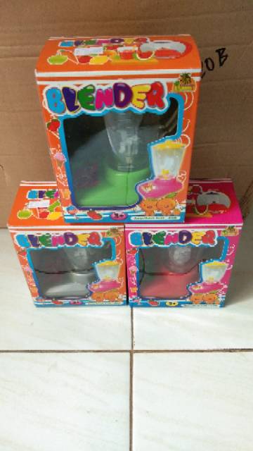 OCT 2411 Ready stock blender mainan anak edukasi perempuan murah dan terlengkap menggunakan baterai