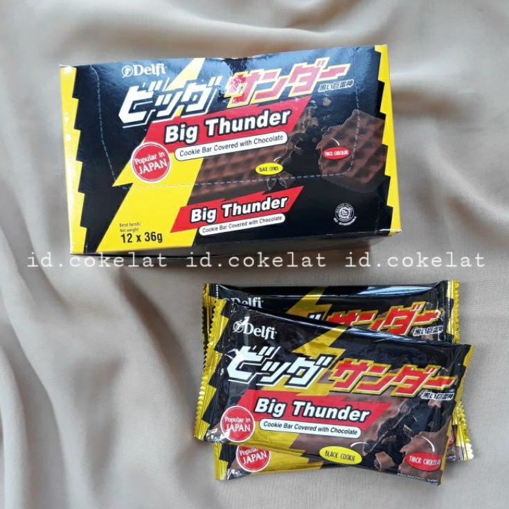

COKELAT DELFI BIG THUNDER 36GR ISI 12PC - 1 BOX