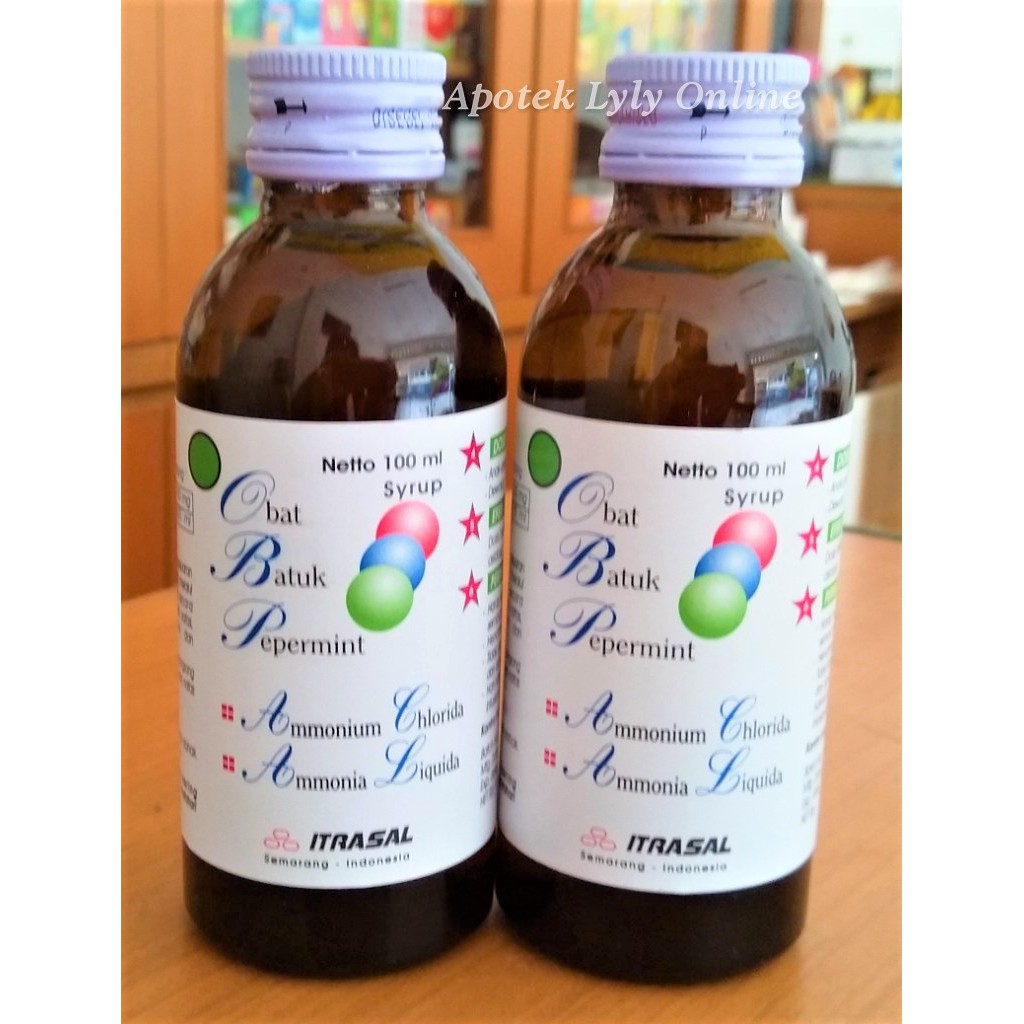 OBP Obat Batuk Putih  Itrasal 60 ml Shopee Indonesia