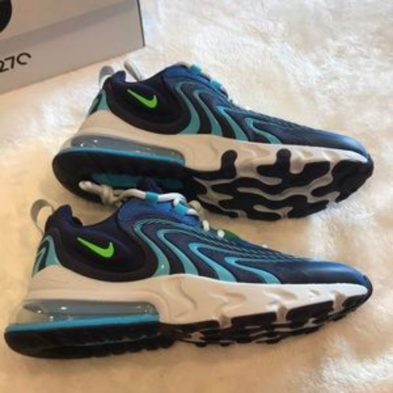 Nike Air Max 270 React ENG " Blackened Blue " Original BNIB