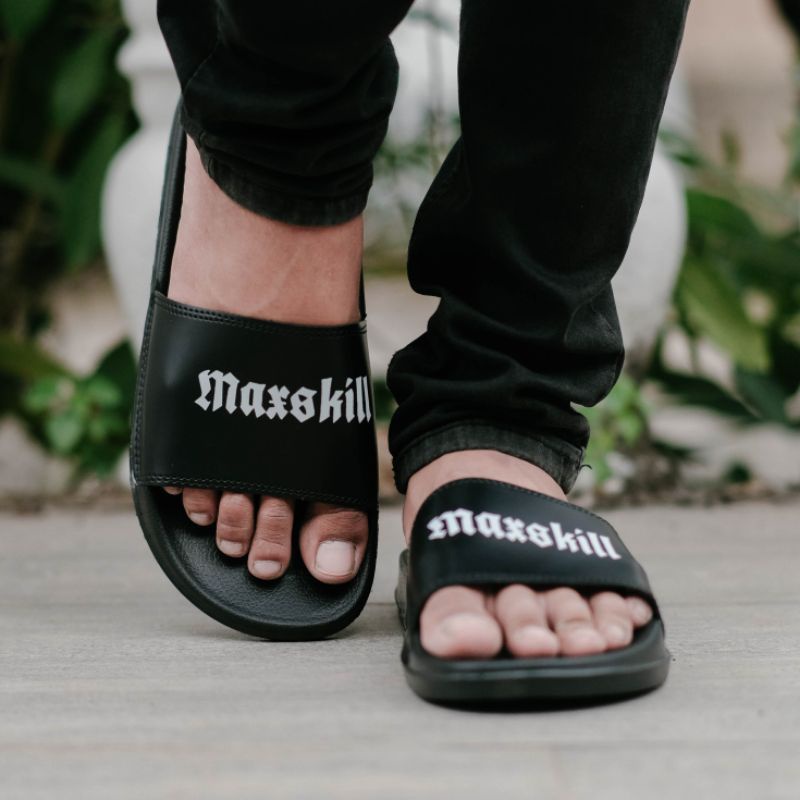 Sandal Pria Termurah! Sandal slop Sendal Pria Import Size 39-43-4