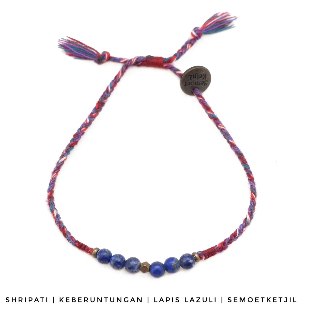 

Semoet Ketjil Gelang Bohemian Shripati Lapiz Lazuli Boho Special Edition