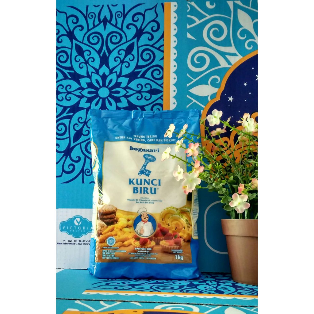 

Kunci Biru Tepung 1kg (Tepung Terigu Protein Rendah)