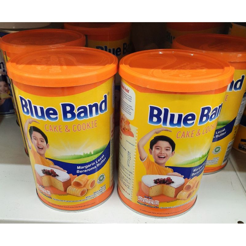 Blue band cake and cookies