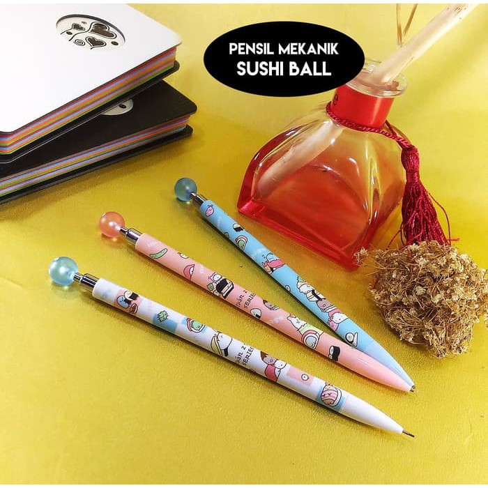 

Pensil Mekanik 0.5mm - Sushi Ball