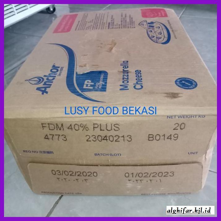 

Ujekujek- Keju Mozarella Anchor Kemasan 1Kg - Repack 1Kg -Original.