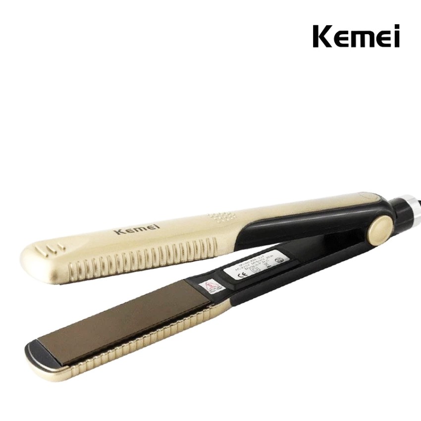 Kemei Profesional Hair Straightener- KM 327 GOLD