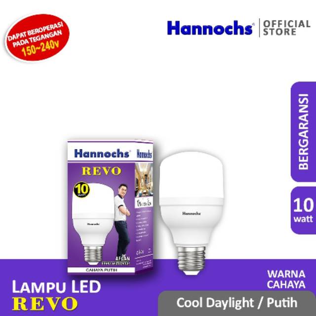 Lampu Led Hannochs Revo 10 watt /10w