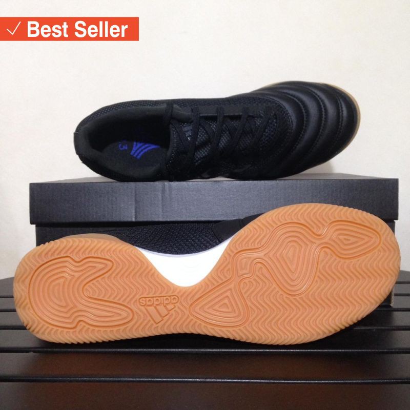Sepatu Sport Olahraga murah awet kuat / Sepatu Futsal Adidas Copa 19.3 IN Sala Black D98066