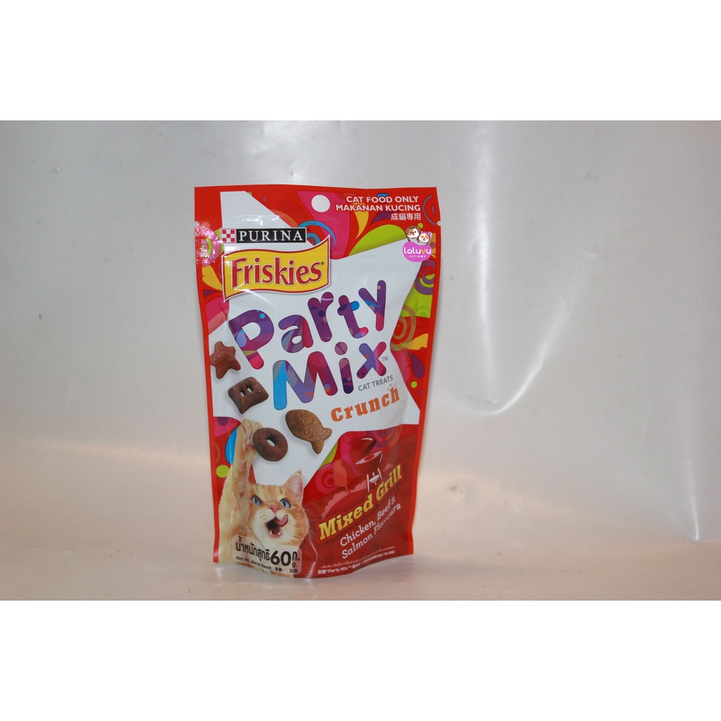 

Friskies Party Mix Snack kucing 60 gr