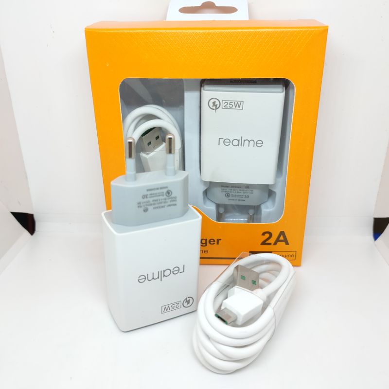 Charger Realme 2A Cable Micro USB Qualcomm Quick Charger 3.0