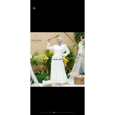 SALASA OUTFIT PRELOVED DRESS PUTIH