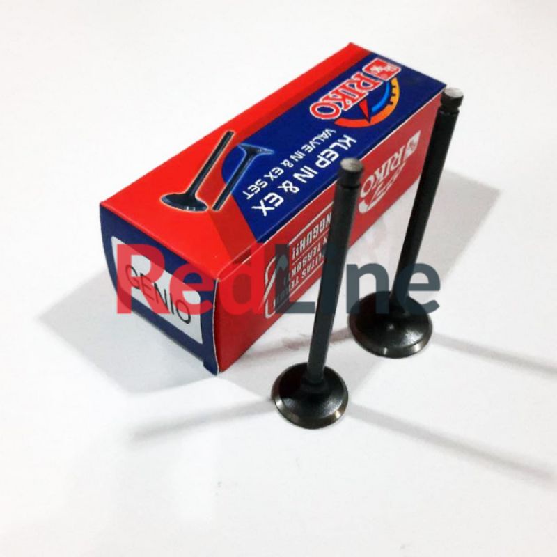 KLEP SET VALVE KLEP KELEP HONDA GENIO BEAT DELUXE 2020 2021 RIKO REDLINE