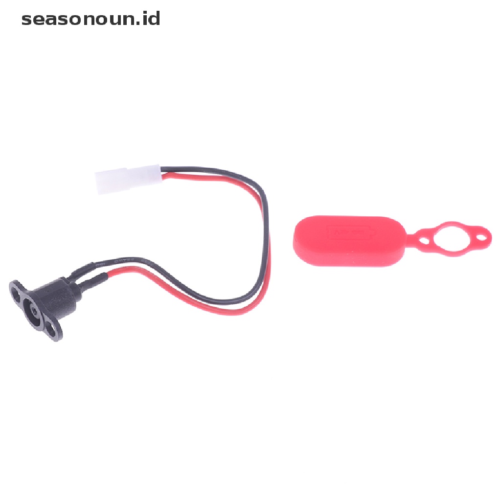 (seasonoun) Port Charging Skuter Elektrik Dengan Cover Anti Air Untuk Xiaomi M365