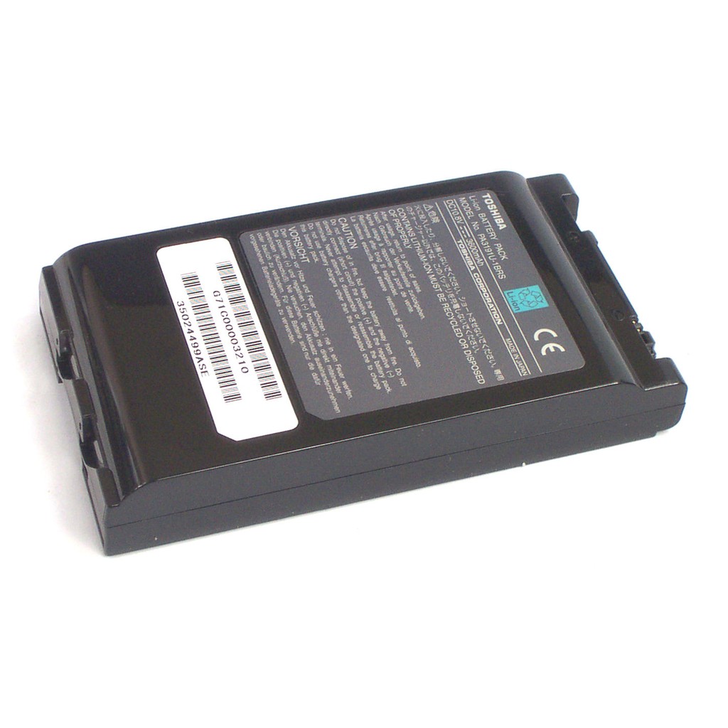 Baterai ORIGINAL Toshiba Portege M200 M205 M780 PA3191U (6CELL) Black