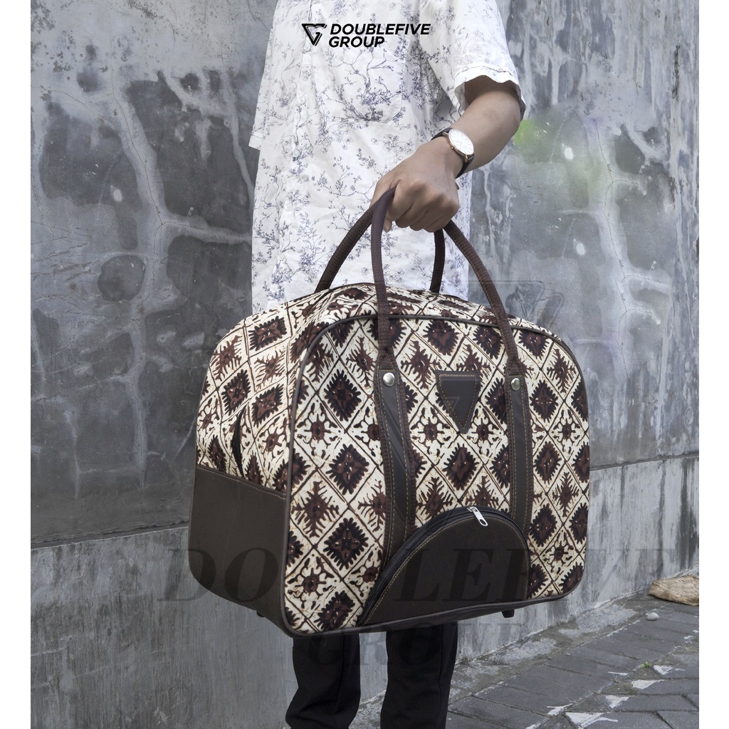 Tas Travel Bag Karakter Batik Premium