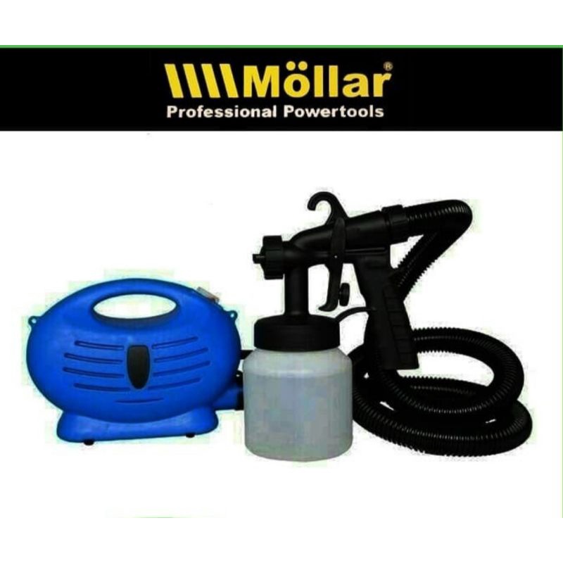 mollar ESG350 electric spray gun kompresor semprot cat mini listrik