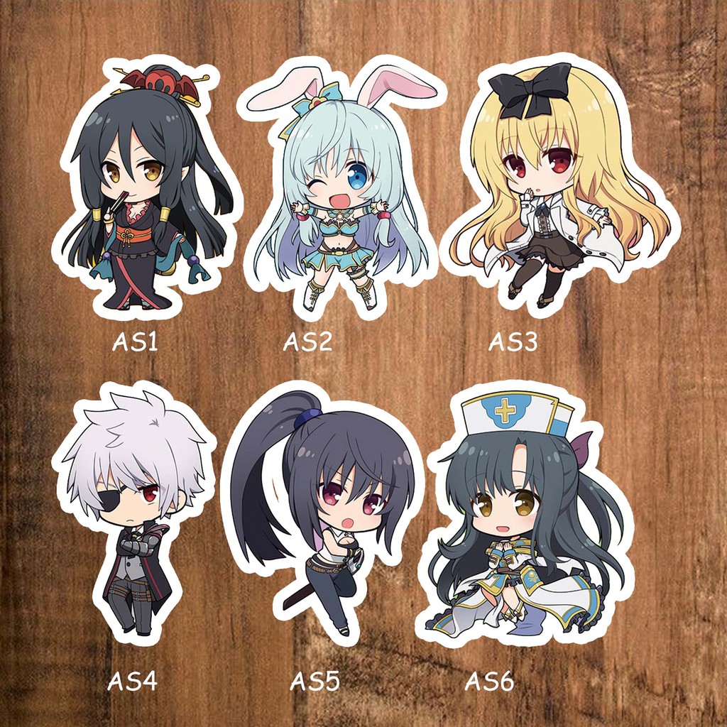 

sticker stiker anime lengkap Arifureta Shokugyou de Sekai Saikyou