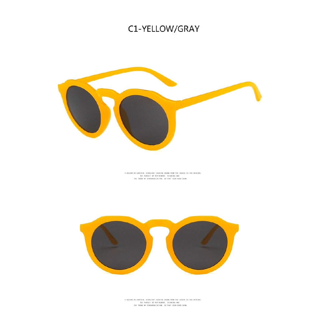 European and American personality candy color fashion trend sunglasses