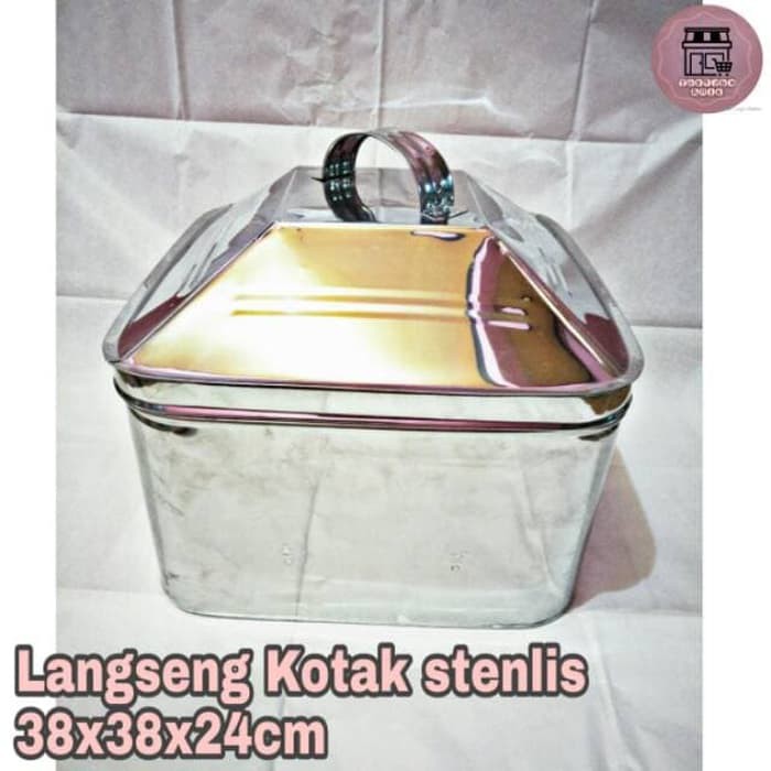 Langseng Kotak Persegi Dandang Stenlis Pusat Grosir Dan Ecer