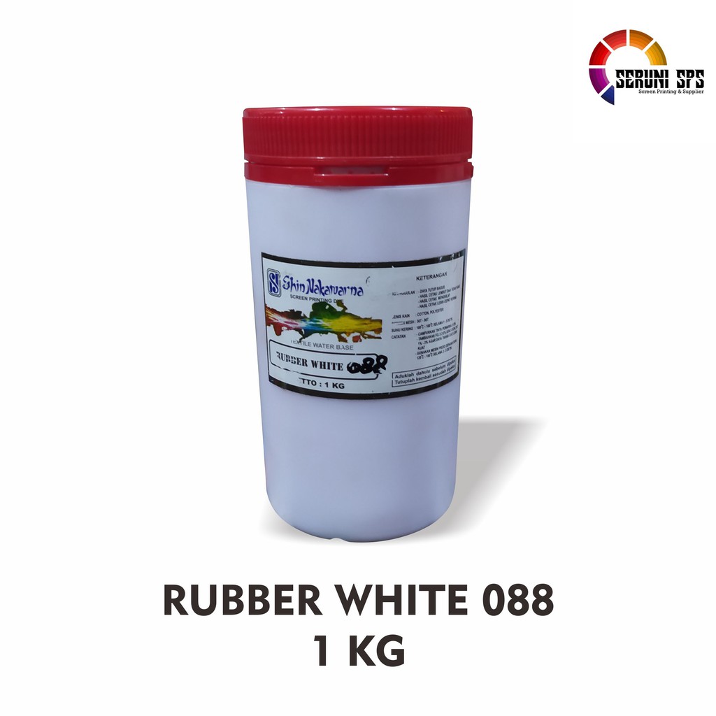 

Shin Nakawarna Cat / Tinta / Sablon Rubber White 088 - 1 kg