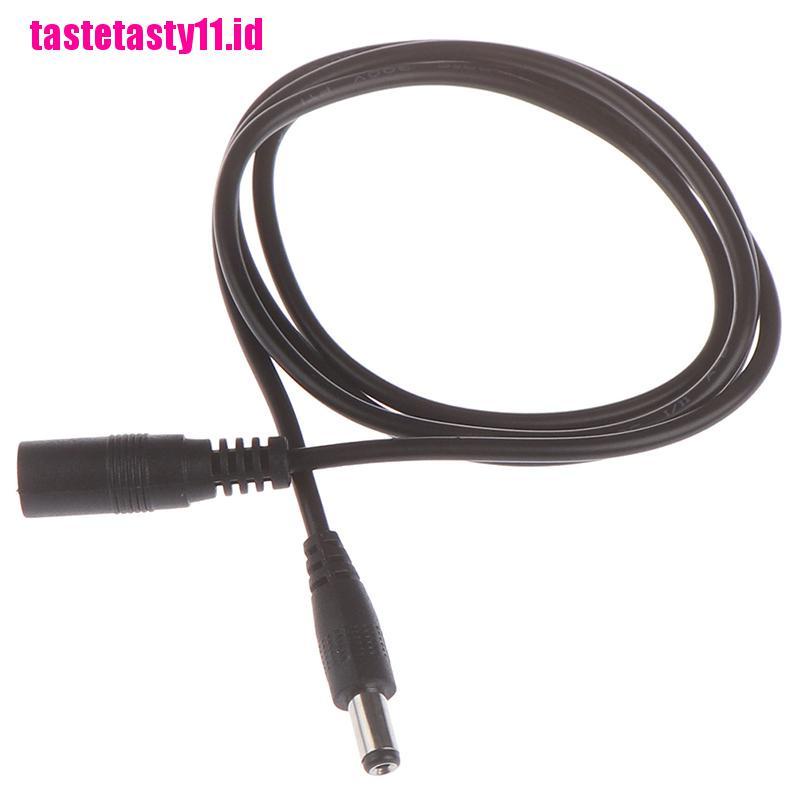 【TTID】5.5x 2.1mm DC 12v power extension cable cord female male for cctv camer