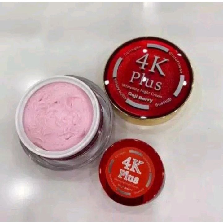 4K Plus Whitening Night Cream With Goji Berry For Acne